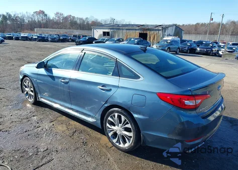 2015 Hyundai Sonata Limited 2.0T from USA, damaged, VIN 5NPE34AB6FH168631